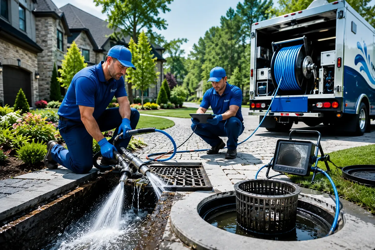 Local outdoor drain cleaning professionals in Maxwell, IN